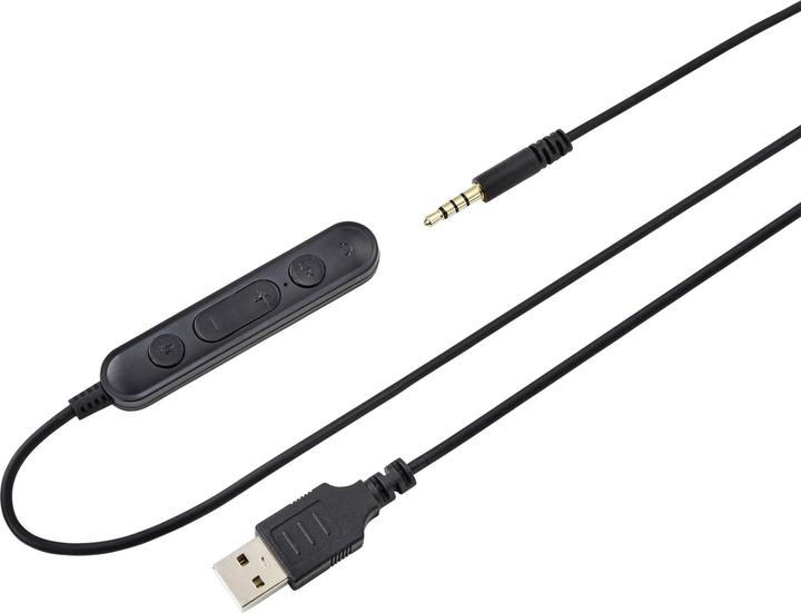 Immagine prodotto Renkforce Cuffia per PC RF HS 360 USB Stereo On Ear (Cablato)