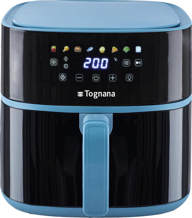 Actual product image Tognana Iridea Air Fryer 8 L Plastic Steel Sugar Paper