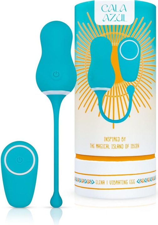 Easytoys OEuf vibrant avec télécommande Elena - Azul