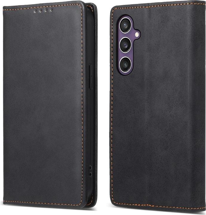 Cover-Discount Galaxy S25+ Plus - Flip Case mit RFID Blocker (Samsung Galaxy S25+)