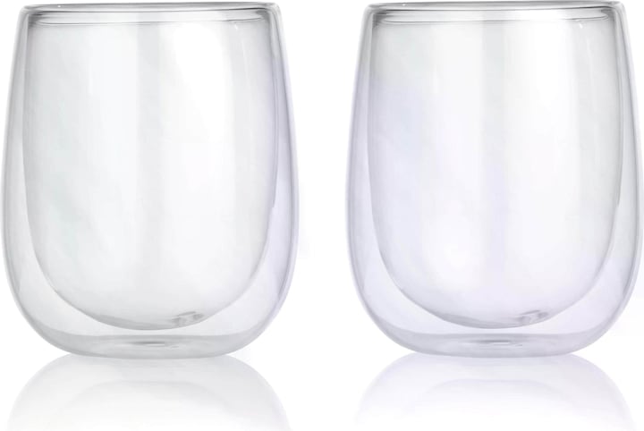 Produktbild Gourmetmaxx Thermogläser Cappucino, 2er-Set (250 ml, 2 x)