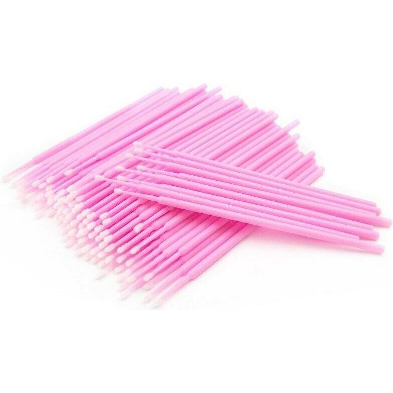 JTI, Wattestäbchen + Wattepads, Mikro-Wattestäbchen, Rosa