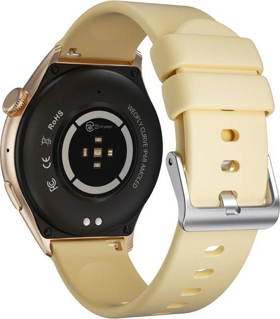 Actual product image Burga Smartwatch Weofly Curve goldfarben (36.30 mm)