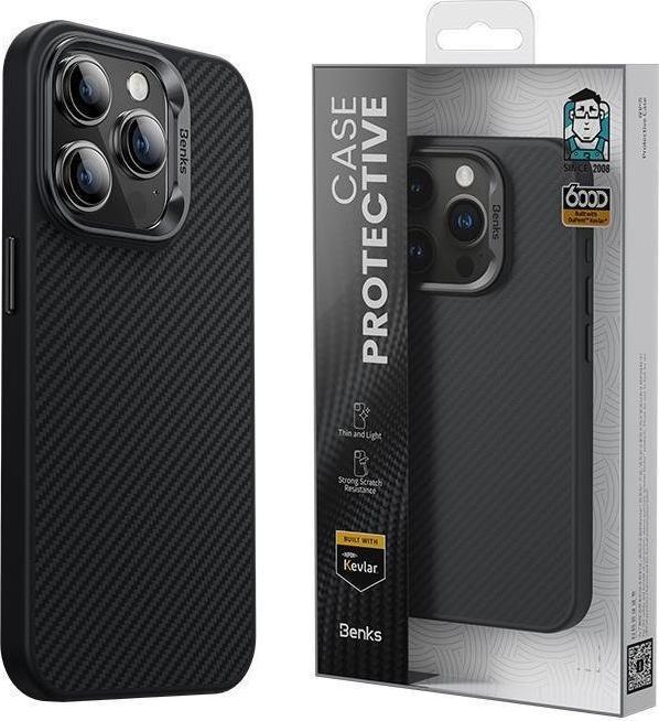 Actual product image Benks iPhone 15 Plus MagSafe Hybrid Sleeve (600D) (Apple iPhone 15 Plus)