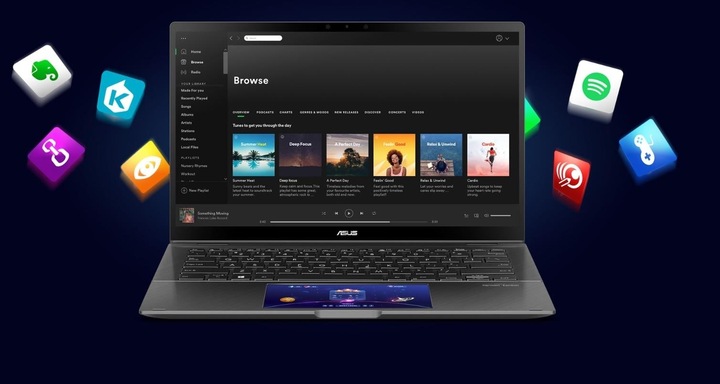 Actual product image ASUS ZenBook Flip 14 (14", Intel Core i7-10510U, 16 GB, 1000 GB, CH)