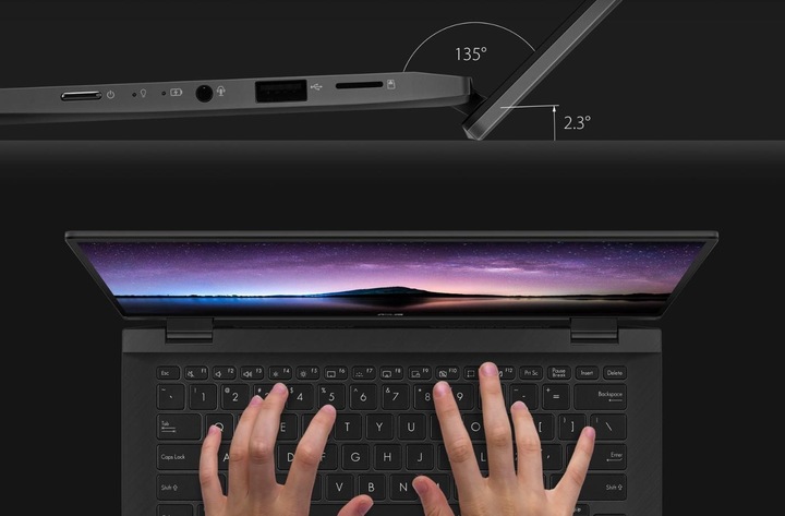 Actual product image ASUS ZenBook Flip 14 (14", Intel Core i7-10510U, 16 GB, 1000 GB, CH)