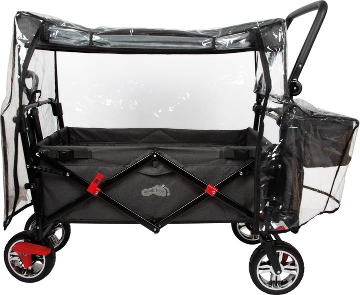 Actual product image small foot Handcart with roof