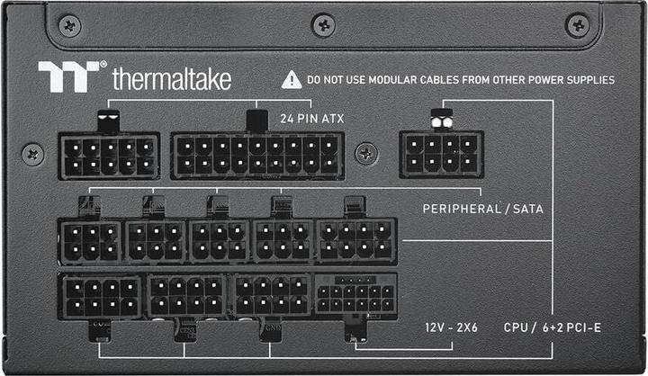 Produktbild Thermaltake Netzteil Toughpower GT 1000W ATX3.1/GEN5 80+G BK retail (1000 W)