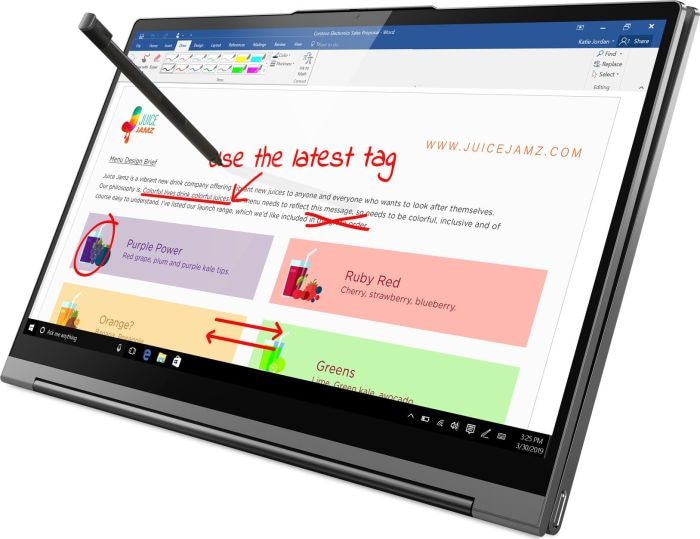 Image du produit Lenovo Yoga C940 (14", Intel Core i7-1065G7, 16 Go, 1000 Go, DE)