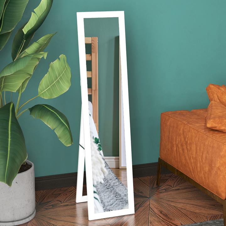 Immagine prodotto Homcom Specchio da toilette con supporto (40 x 155 cm)