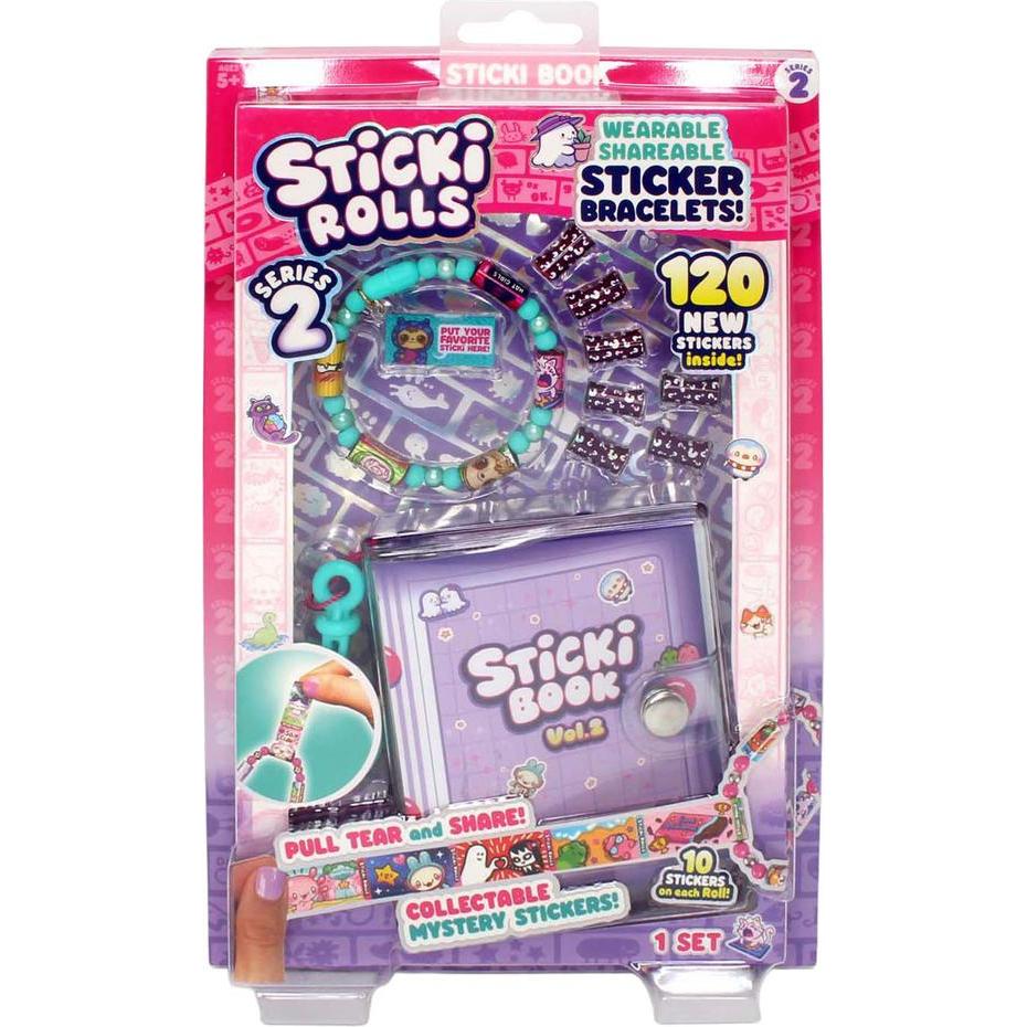 Jazwares, Sticker, Sticki Rolls Sticki Book Pack W2