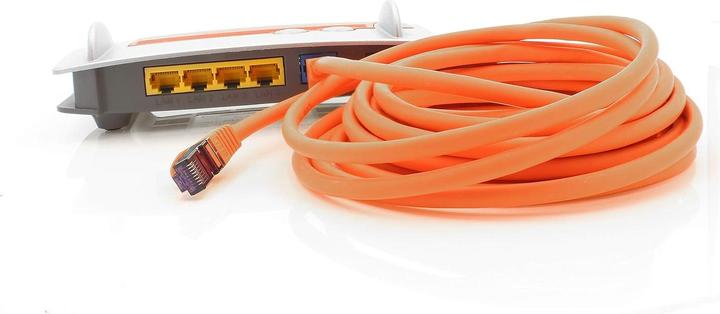 Actual product image 1aTTack Cat.7 network cable set (PiMF, SFTP, CAT7, 10 m)