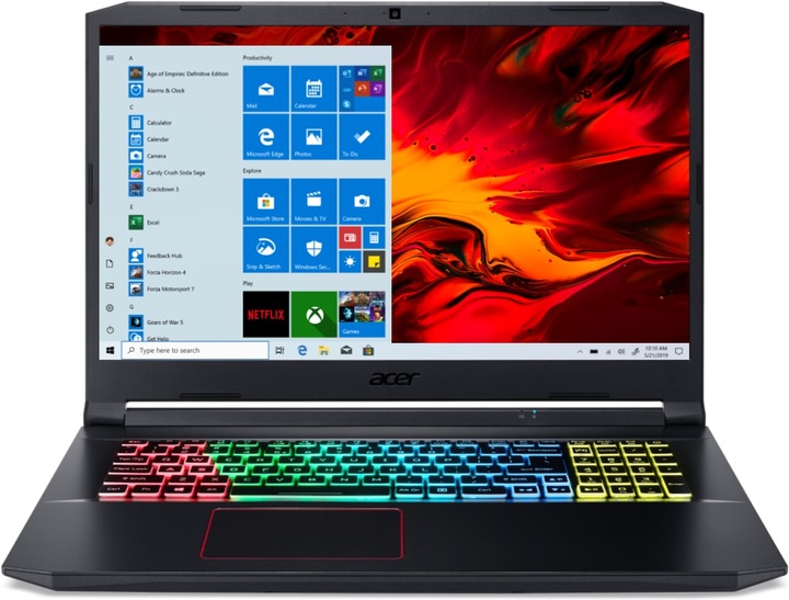 Produktbild Acer Nitro 5 (15.60", Intel Core i7-10750H, 16 GB, 1000 GB, CH)