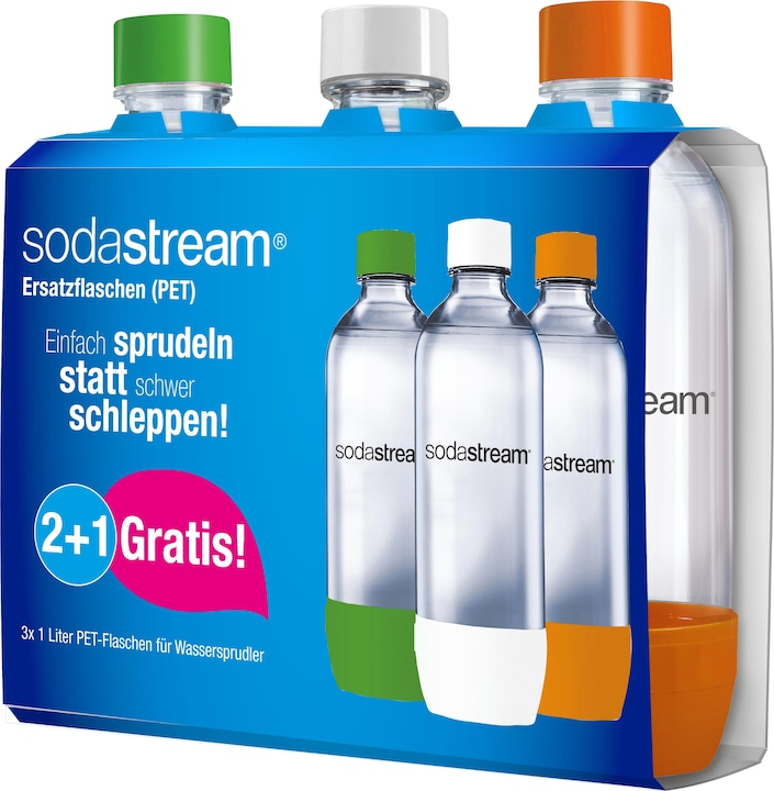 Immagine prodotto SodaStream Bottiglie PET 2+1 confezione da 1L