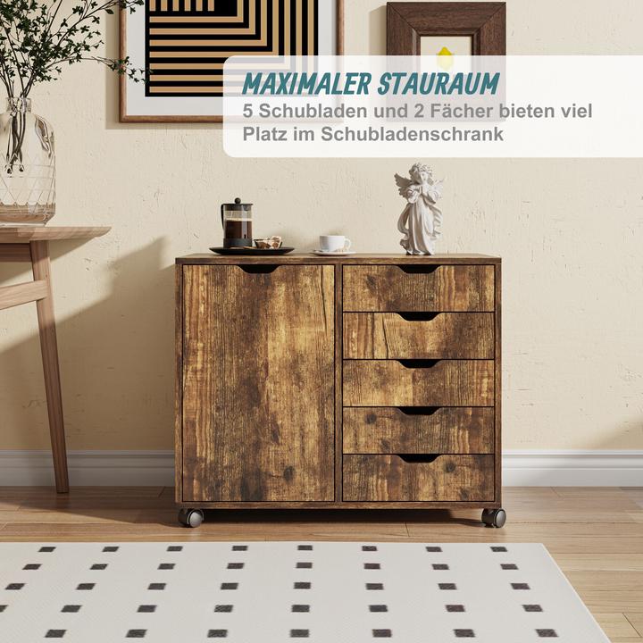 Produktbild Relaxdays Rollcontainer (40 x 40 x 65 cm)