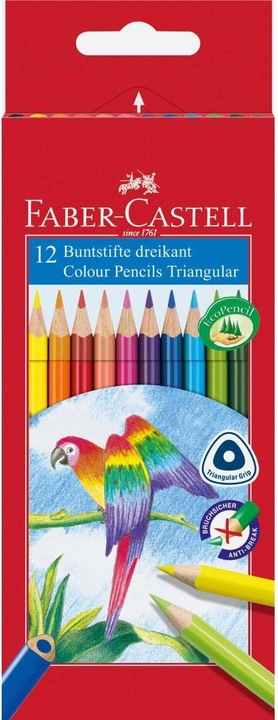 Actual product image Faber-Castell Crayons (Multicoloured, 12 x)