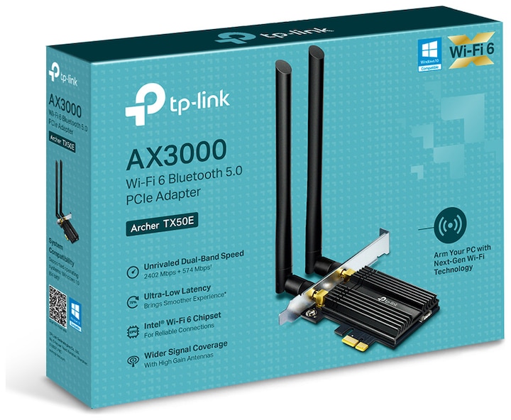 Productafbeelding TP-Link Boogschutter TX50E (PCIe)