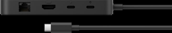 Actual product image Microsoft Surface USB4 Dock for business (USB-C, 7 Ports)