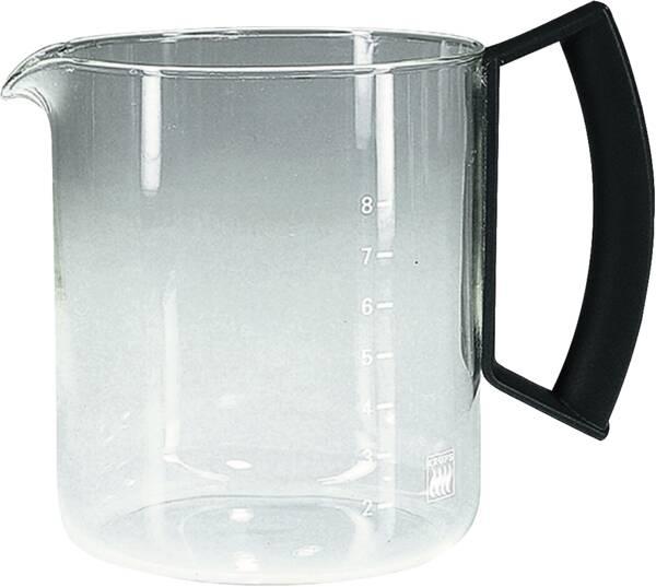 Krups Caraffa di vetro con coperchio nero