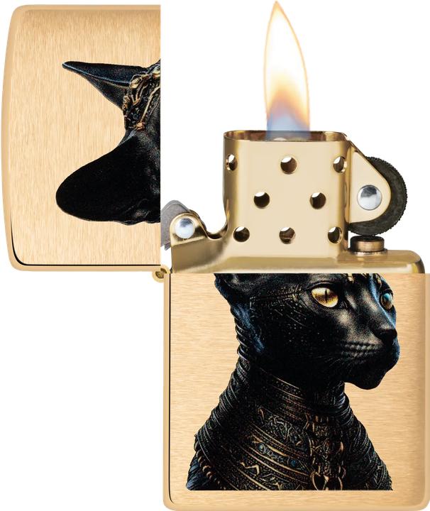 Actual product image Zippo Egyptische Katze