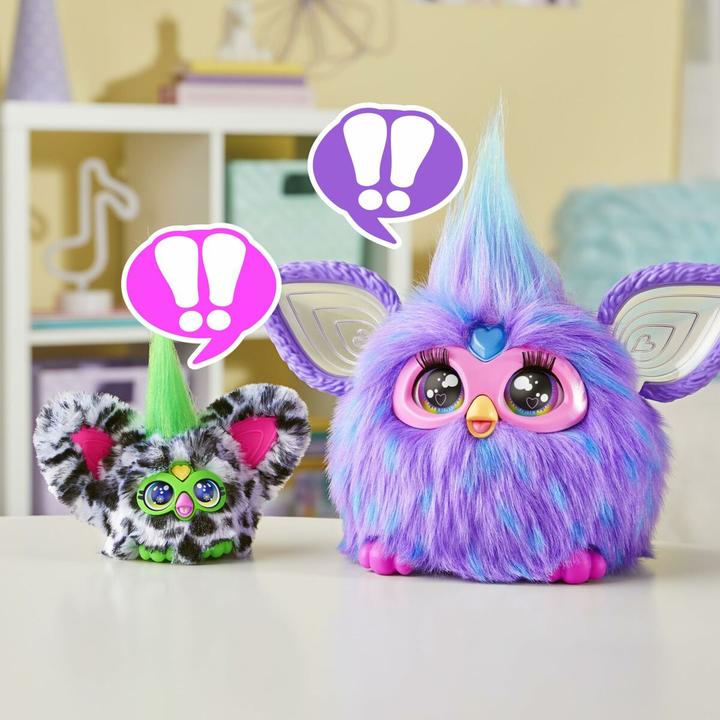 Actual product image Furby Furblets Moo-Boo Kuh-Minispielzeug aus Plüsch (12.76 cm)