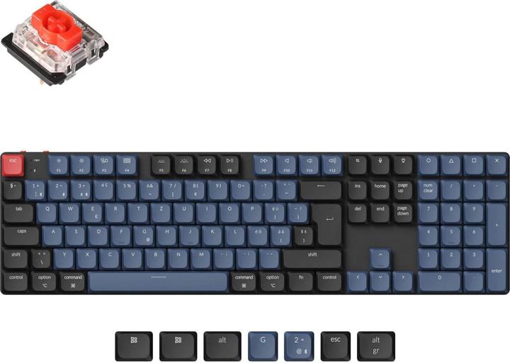 Actual product image Keychron K5 Pro (CH, Cable, Wireless)