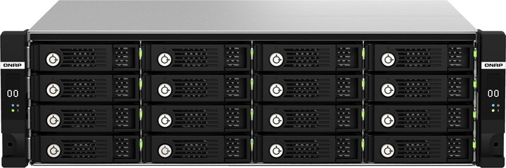 Produktbild QNAP TL-R1620Sdc, 16-bay, 3U, rackmount, SAS, JBOD, expansion enclosure with SAS expander, 12