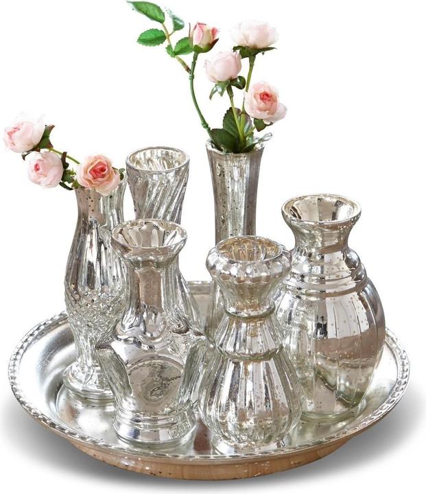 Produktbild Loberon Tablett Mit Vasen Blairville