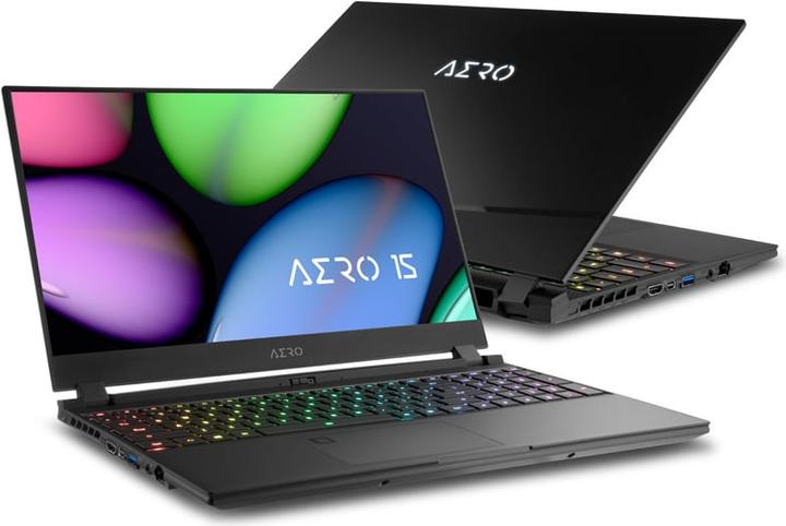 Actual product image Gigabyte Aero 15 (15.60", Intel Core i7-10875H, 16 GB, 512 GB, DE)