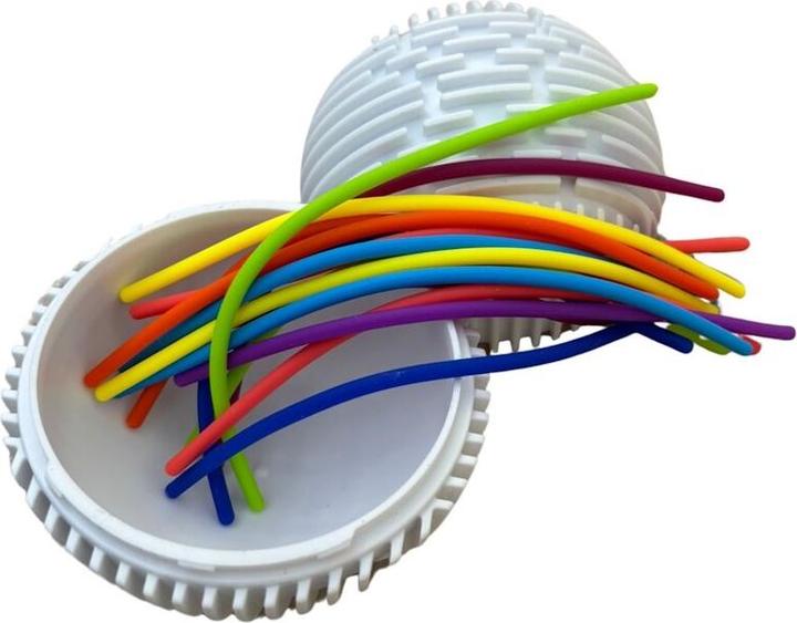 Produktbild Alldoro Fidget Sensorik Ball (inkl. 16 felxiblien Silikon-Schnüren)