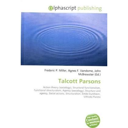 Talcott Parsons, Fachbücher