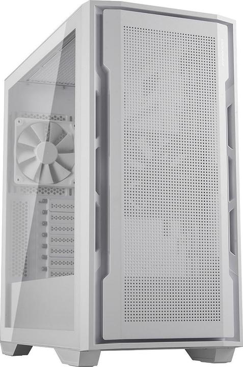 Produktbild Cougar Uniface White| PC Case | Mid Tower / Mesh Front Panel / 2 x ARGB Fans / TG Left Panel (Mini-ITX, SSI CEB, mATX, ATX)