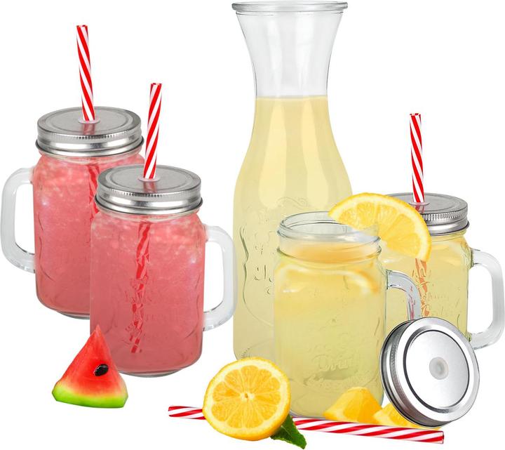 Actual product image alpina Drinking jars 420ml w karaf 1L (1 l)