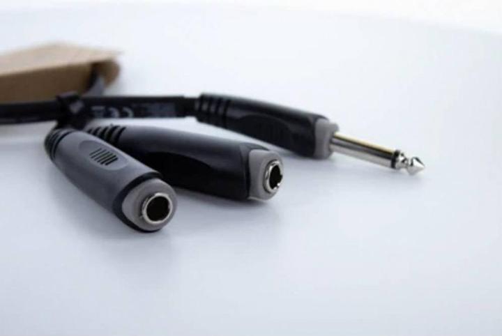 Produktbild Cordial EY 0,3 PGG XLR Y-Adapter (1x Klinkenstecker 6.3 mm (mono) - 2x Klinkenbu (0.30 m)