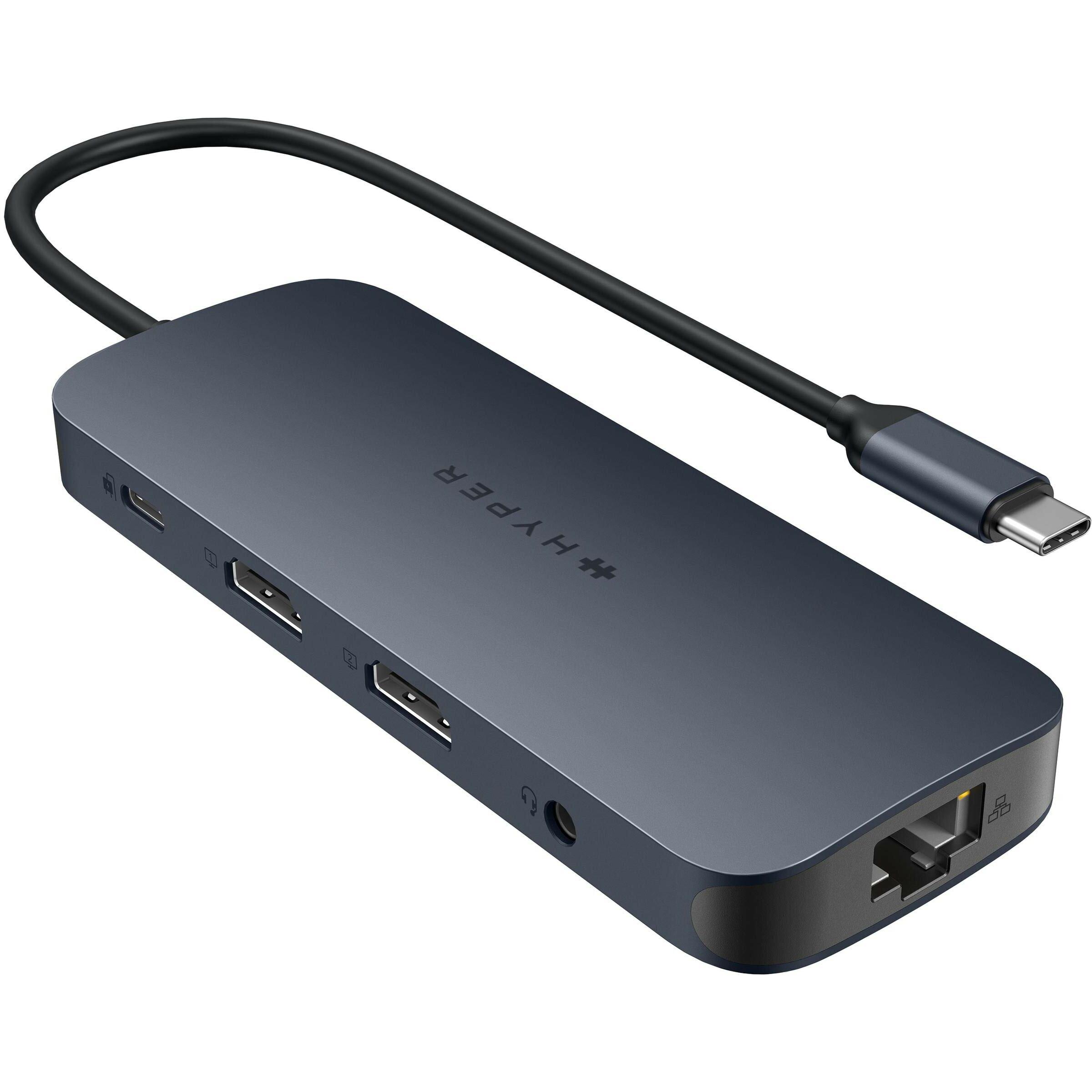 Hyper HyperDrive Next (USB-C, 4 Ports), Dockingstation + USB Hub, Schwarz