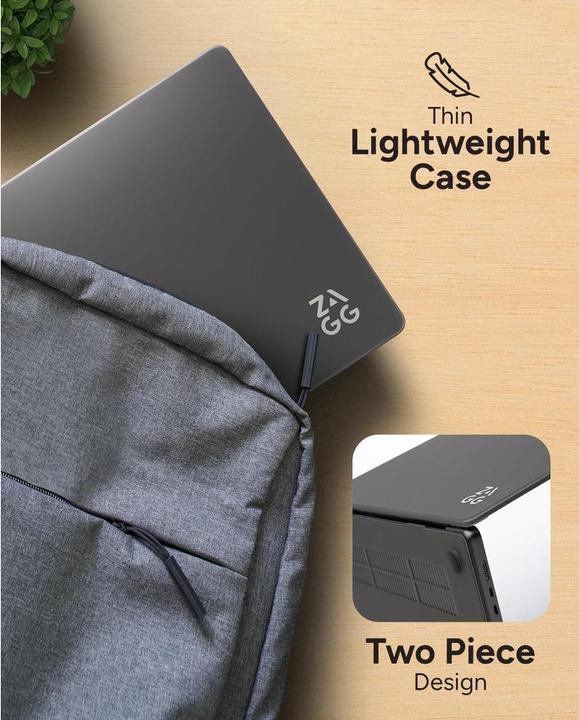 Produktbild Zagg Hard Case Apple Macbook Pro 16 M3/M2/M1 Frosted Black (16", Apple)