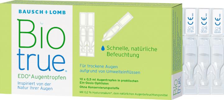 Produktbild Biotrue EDO 10x0.50ml Augentropfen (10 ml, Biotrue EDO 10x0.50ml Augentropfen)