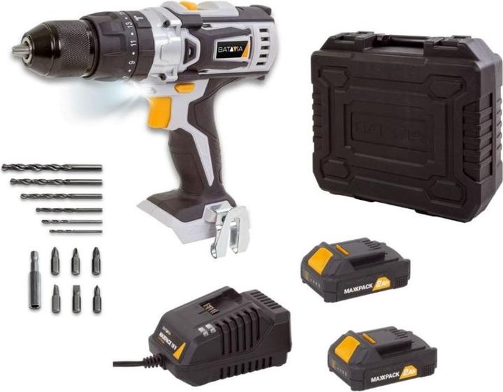 Image du produit Batavia Perceuse-visseuse à percussion sans fil 18V