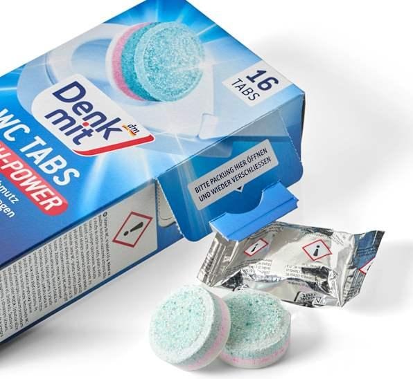 dm Denkmit WC-Reiniger Tabs