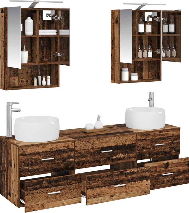 Produktbild vidaXL Badezimmermöbel-Set
