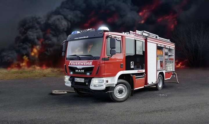 Actual product image Revell Schlingmann HLF 20 VARUS 4x4