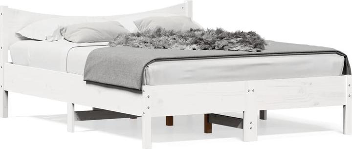 Actual product image vidaXL Pine bed (140 x 190 cm)