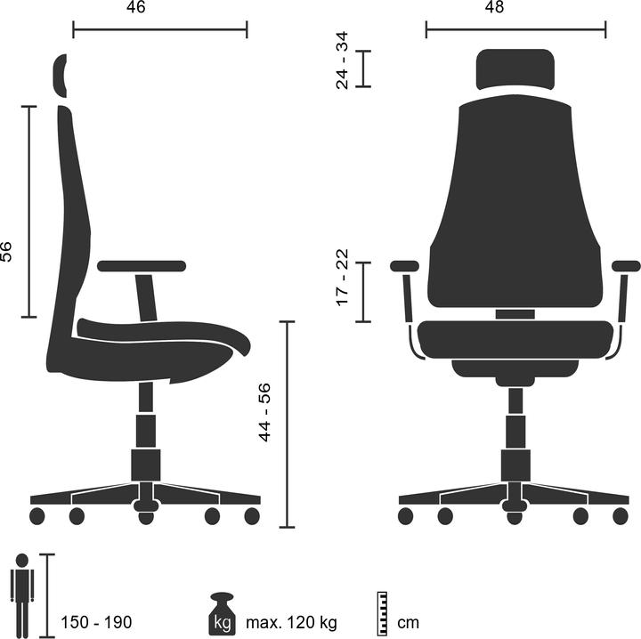 Produktbild Hjh Office Skate Ma