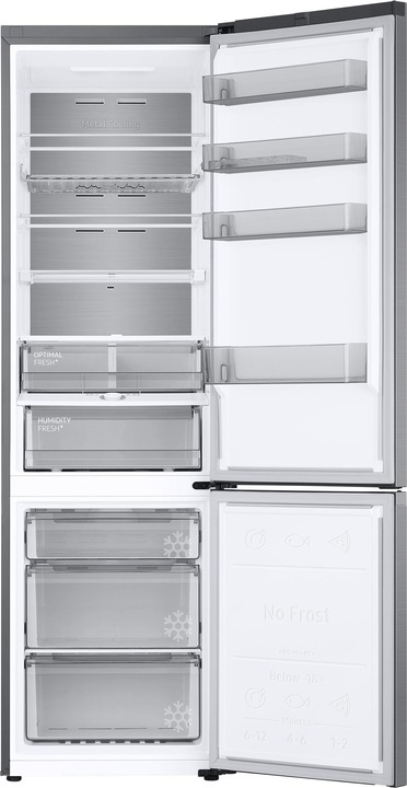 Produktbild Samsung RB38C776DS9 Ecoflex Ai Freistehender Kombikühlschrank (390 l)