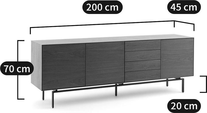 Image du produit AM.PM Oreko (200 x 45 x 70 cm)