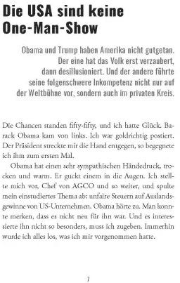 Produktbild Der Amerika-Flüsterer (Deutsch, Thomas Mersch, 2021)