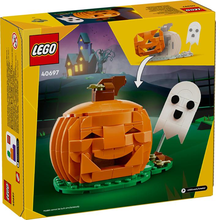 Produktbild LEGO Halloween-Kürbis (40697, LEGO Creator Expert)