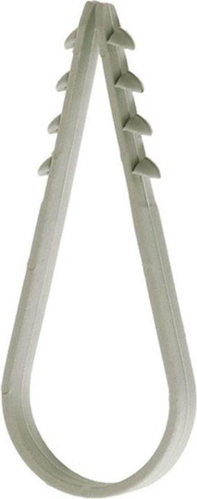 Produktbild Schnabl Dübelklemmschelle halogenfrei NW 3-13 DKS 3-13 H0 hellgrau