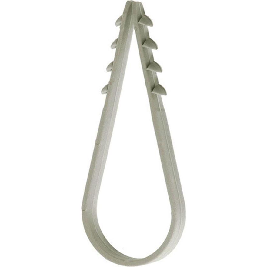 Thumbnail - Schnabl, Kabelhalter, Dübelklemmschelle halogenfrei NW 3-13 DKS 3-13 H0 hellgrau