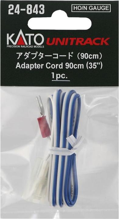 Kato Adapterkabel blau-weiss 90cm